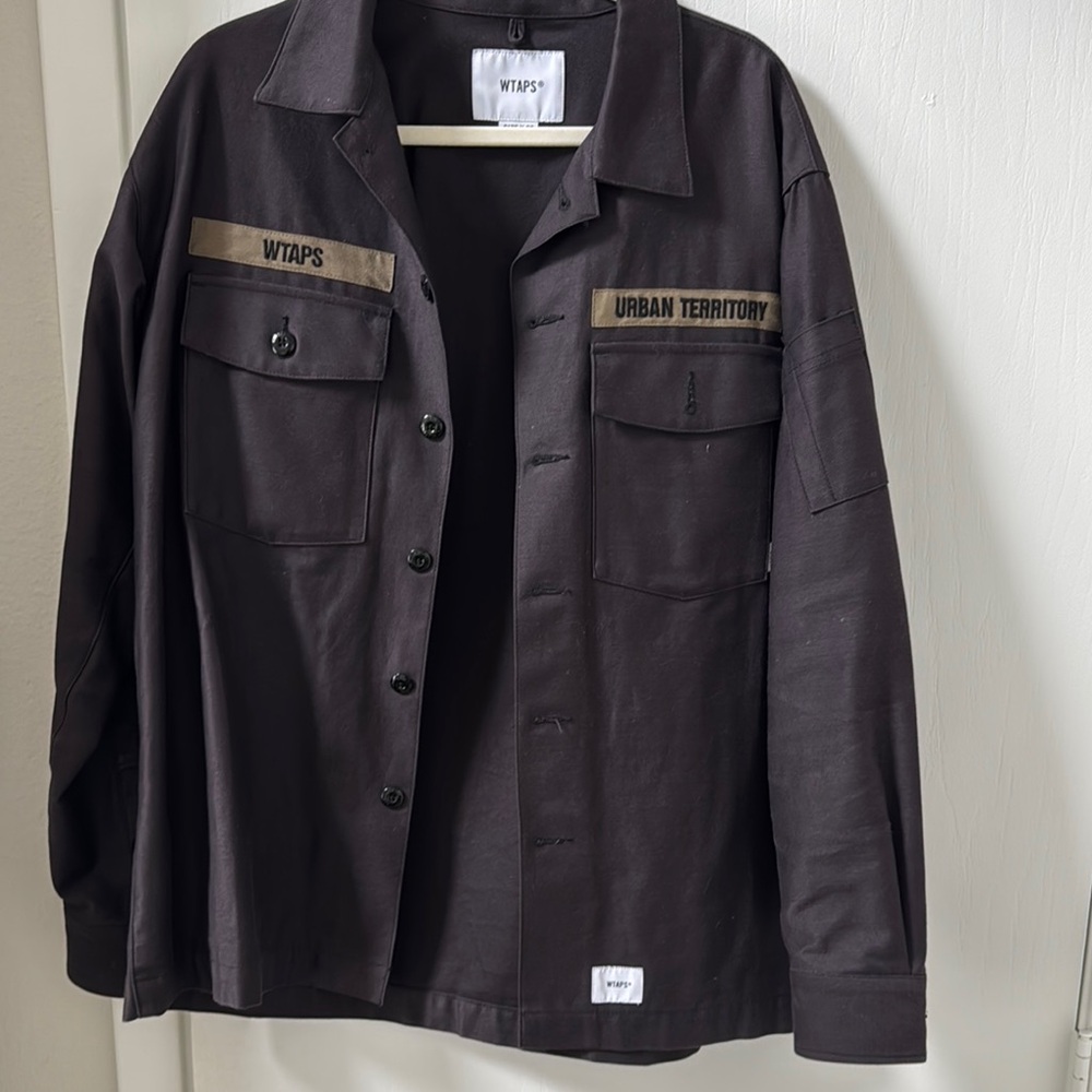 WTAPS Black Military Field Jacket
